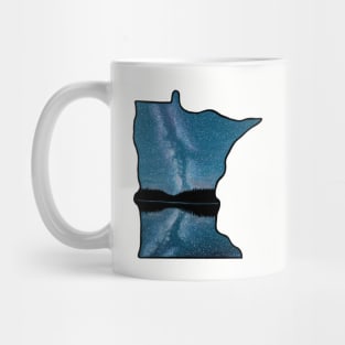 Minnesota Silhouette - Milky Way Mug